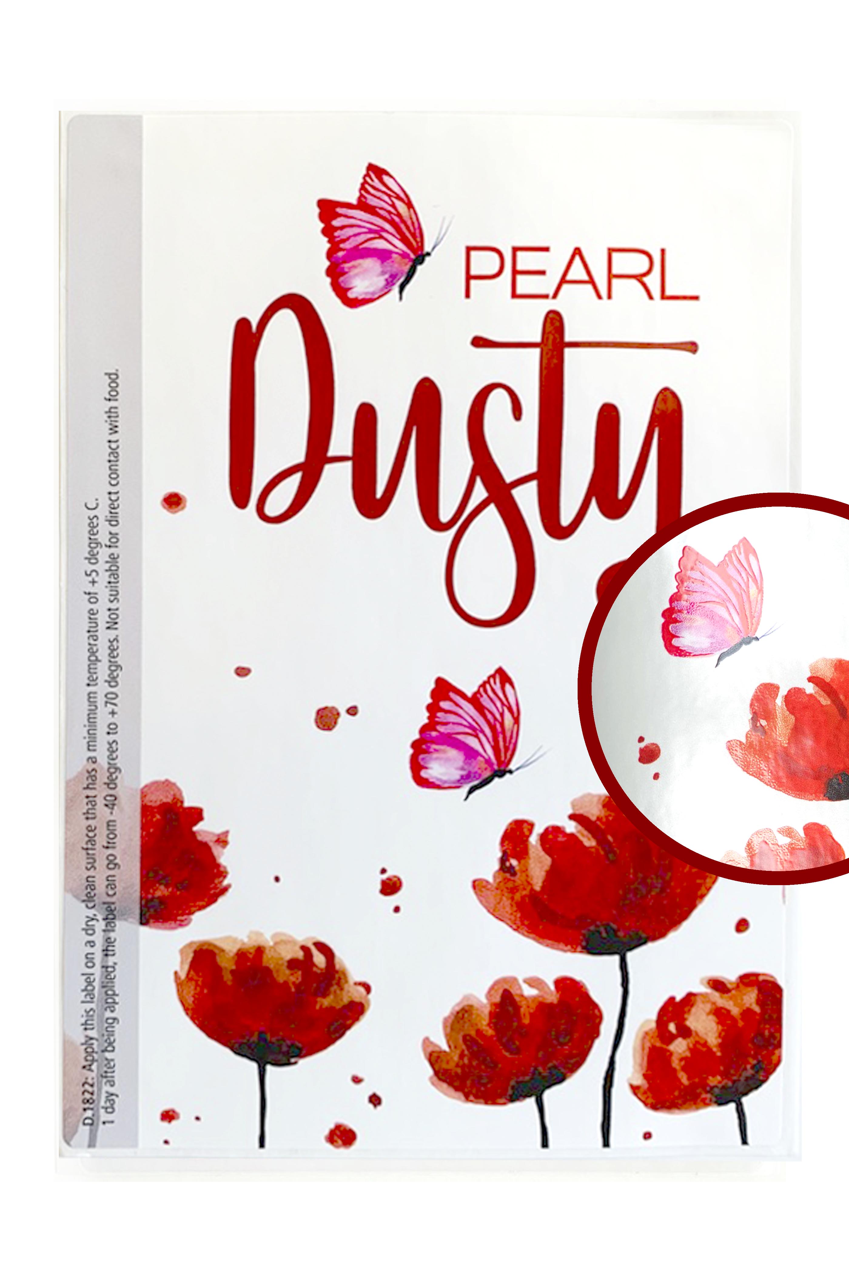 Label Dusty pearl