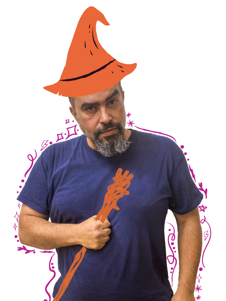 Ivaylo, Graphic Designer Wizard of Innovaland